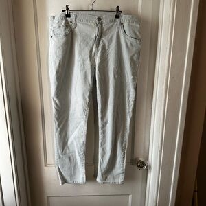 Women’s GAP blue & white stripe jeans